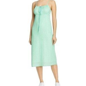 Charlie Holiday Women's Xs Delilah Green Polka Dot Dress New With Tag...